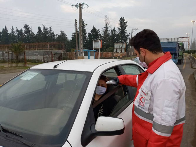 تبسنجی و غربالگری ۴ هزار و ۷۴ نفر توسط هلال احمر استان زنجان